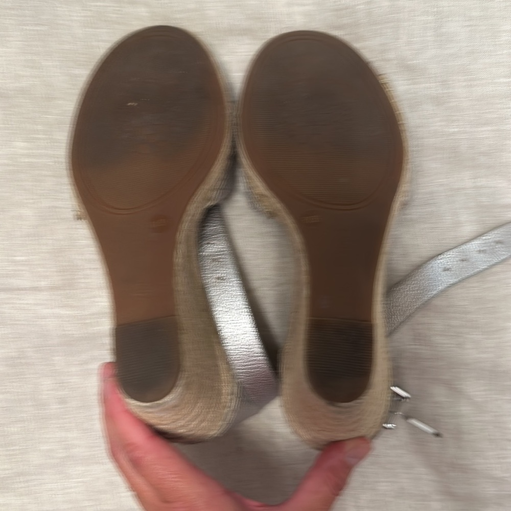 Vince Camuto “Leera” Soft Leather Espadrilles Size 8 - Picture 6 of 8